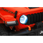 Elektrické autíčko Jeep Wrangler Rubicon Lift 4x4, 24V - oranžové